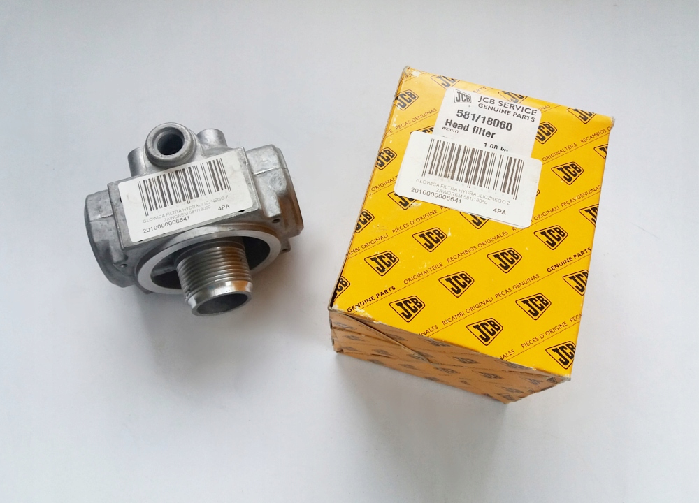 HYDRAULICKÁ FILTRAČNÁ HLAVA S VENTILOM 581/18060