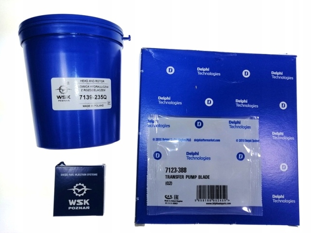 Hlavica 7139-235Q + tesnenia + krúžok + lopatky – set
