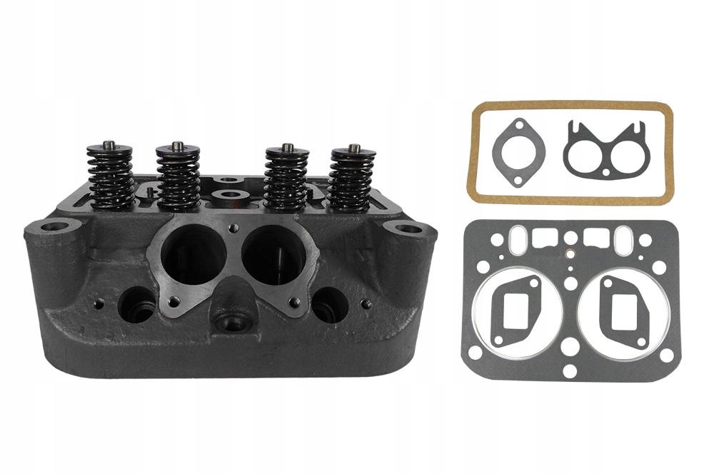 HLAVA MOTORA S VENTILMI C330 C328 + TESNENIA