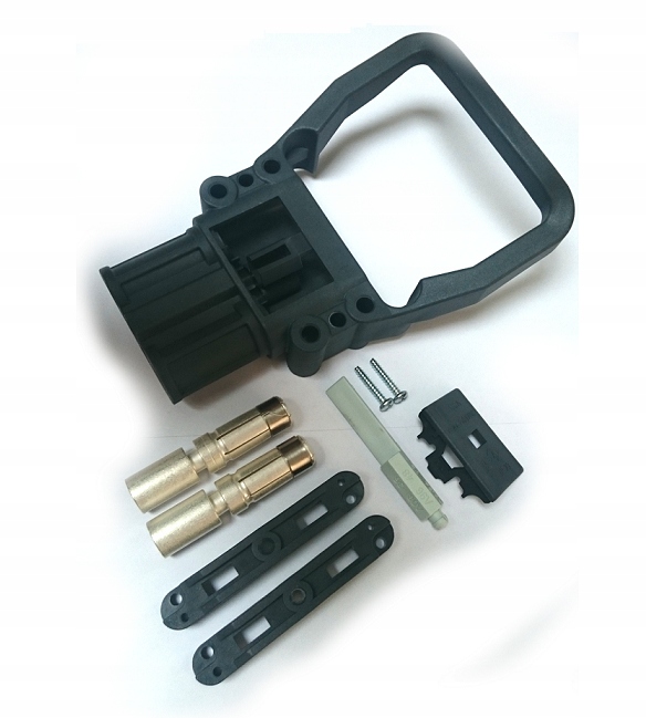 Zásuvka REMA 160A / 50mm2 s rukoväťou