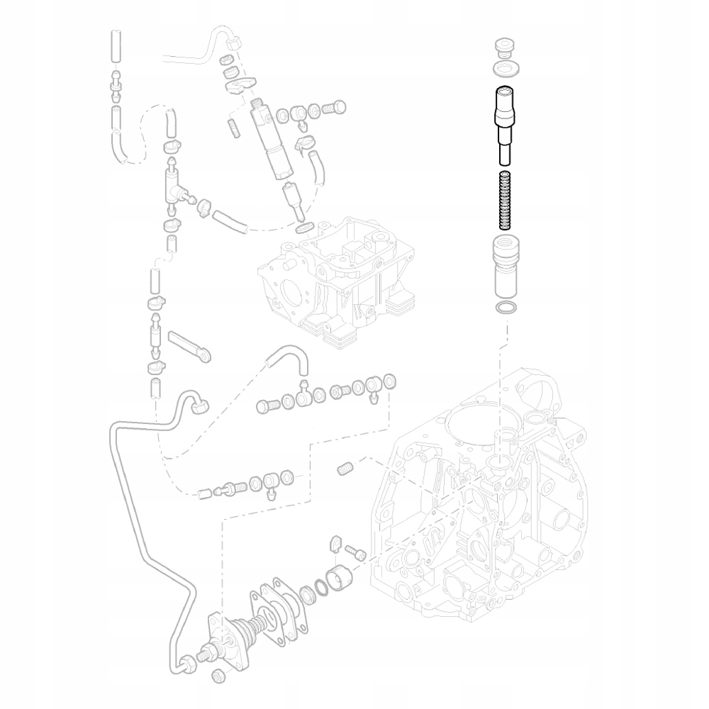 HATZ 01519500 Piest obmedzovača dávky 1D41 1D81