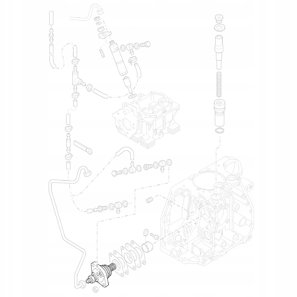 HATZ 02266300 Vstrekovacie čerpadlo 1D81 NPFE 1Q80-504