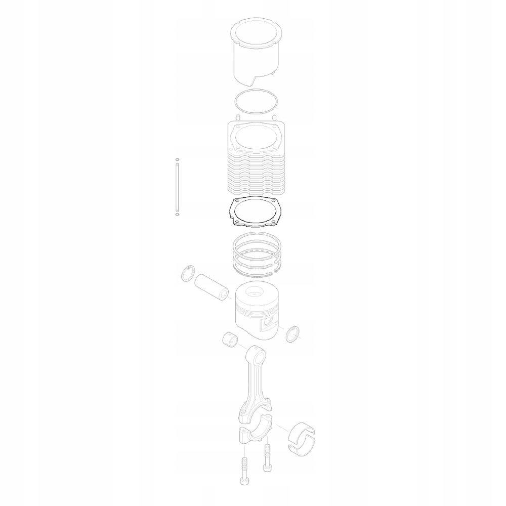 HATZ 04171203 Tesniaci valec 1D50