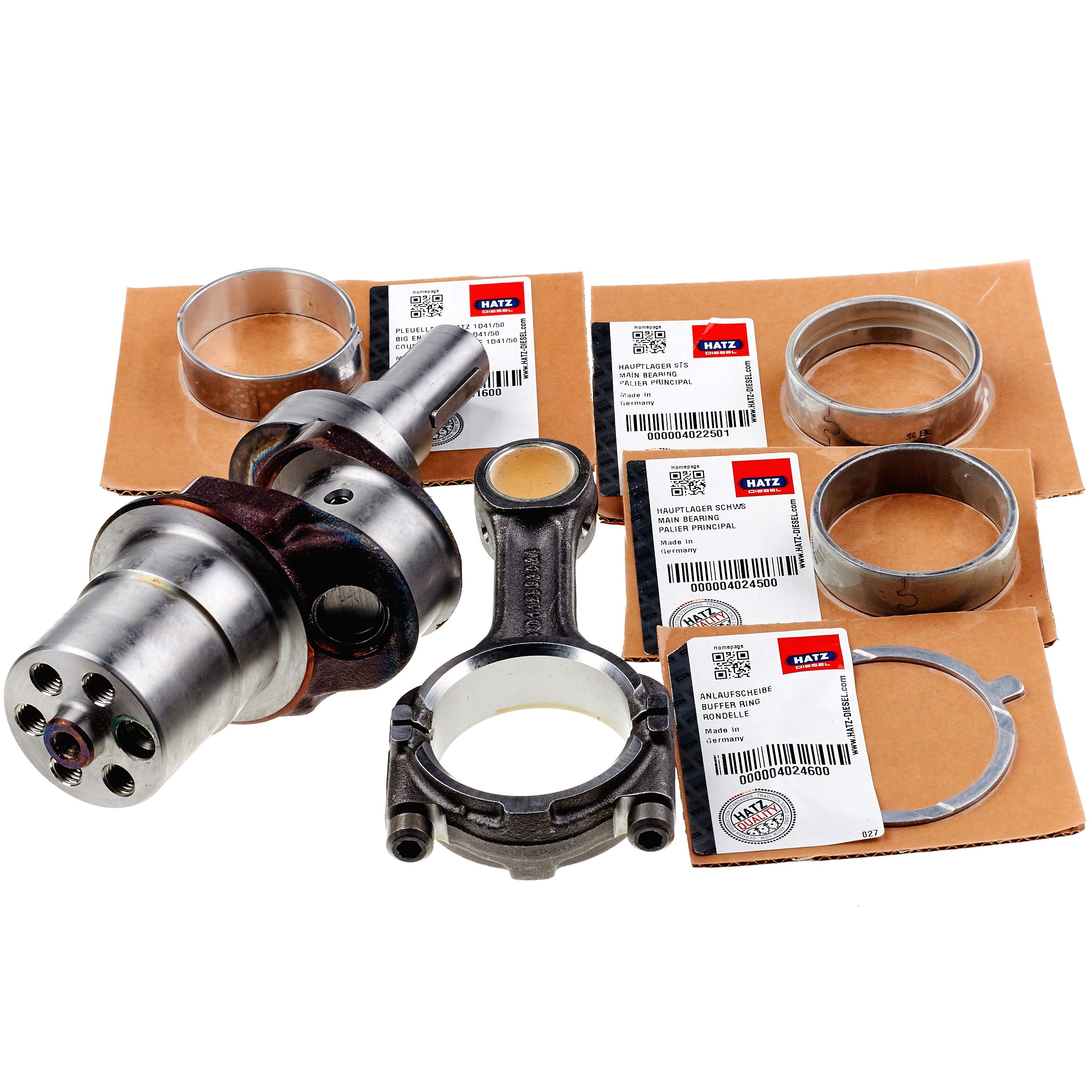 Kompletný kľukový hriadeľ HATZ 1D41 01511910