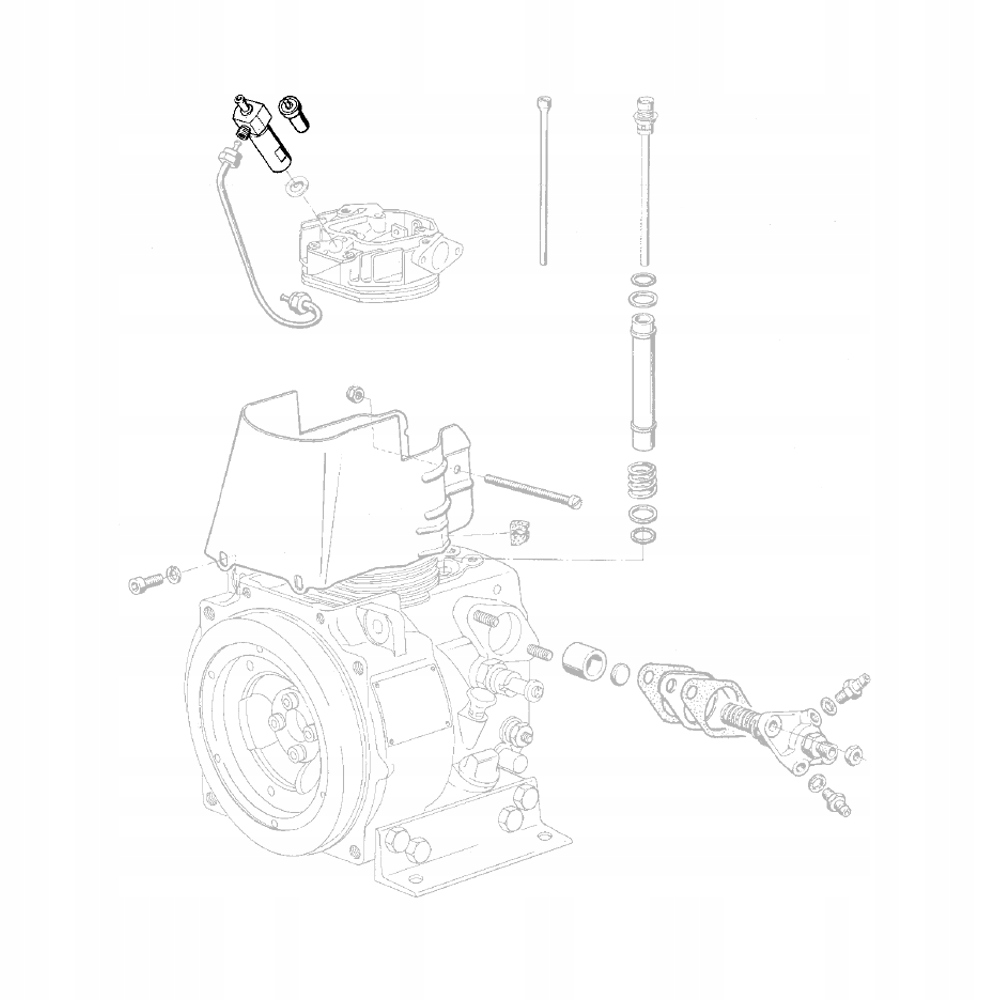 HATZ 40006600 Kompletný vstrekovač E573 E673
