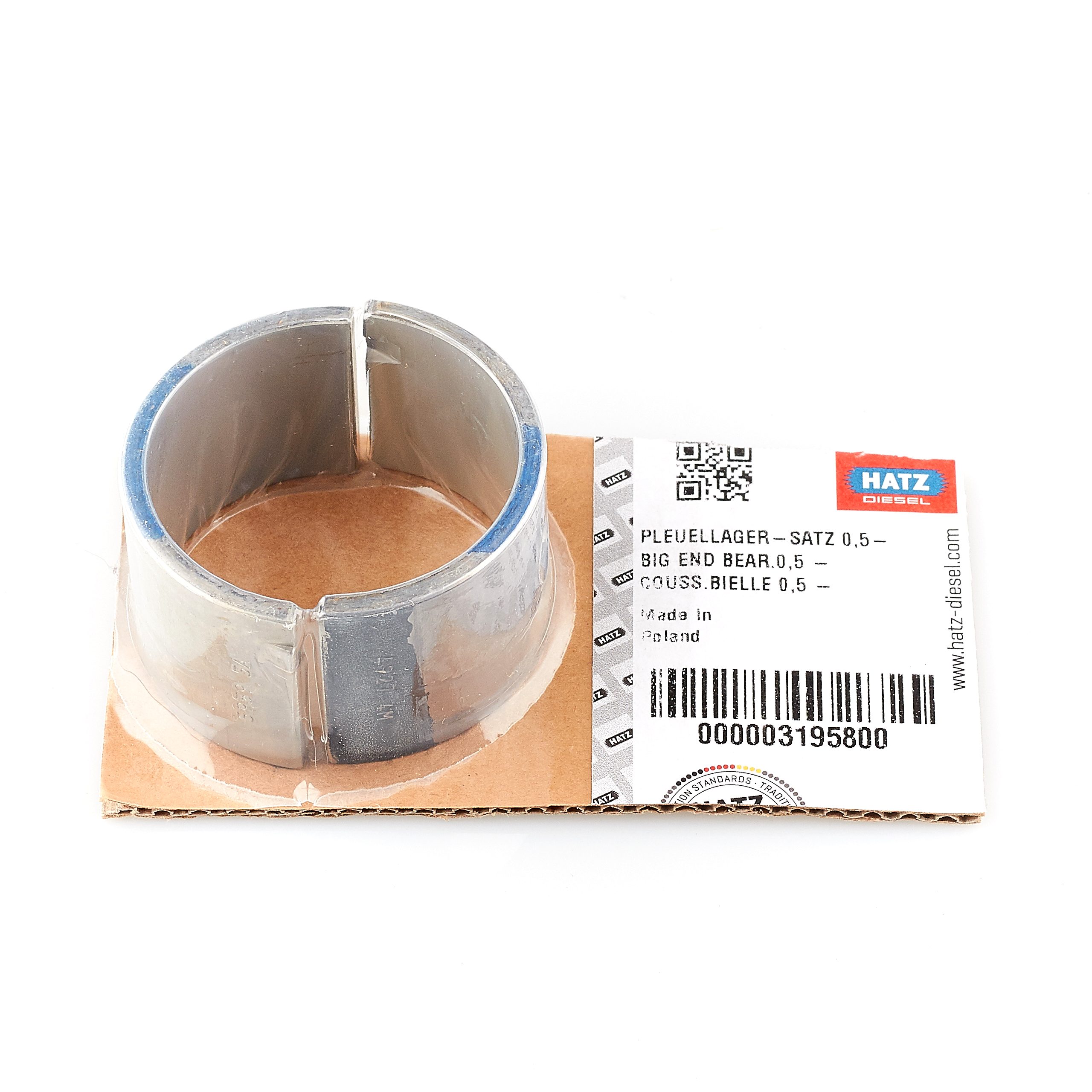 HATZ E75 E79 E780 Pouzdro ojnice 0,5 03195800