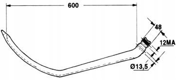 JEHLA JEHLA NEW HOLLAND 270 366 935 930 - NOVINKA