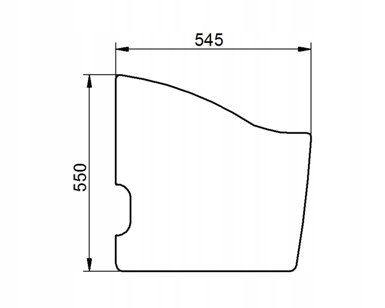 Sklo JCB 8025 ZTS 8026 CTS 8030 ZTS 8035 ZT
