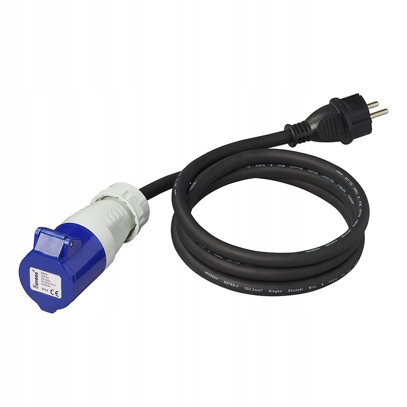 ADAPTÉROVÝ KÁBEL ZÁSUVKA DO ZÁSUVKY CEE 230V