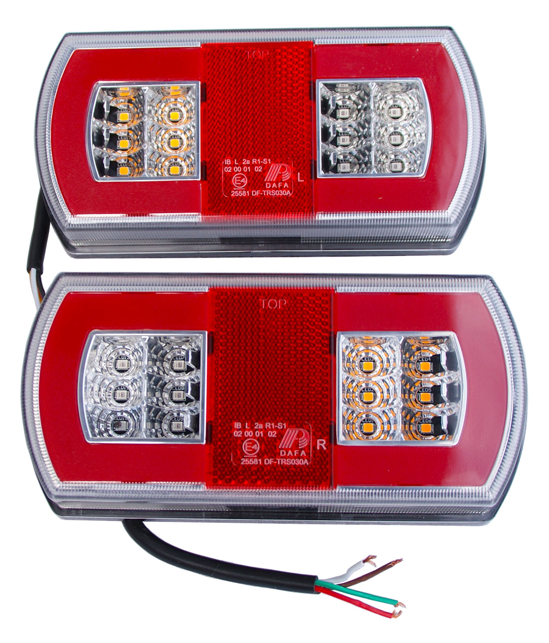 Rýpadlo Vysokozdvižný vozík JCB LED zadné svetlo 12 / 24V