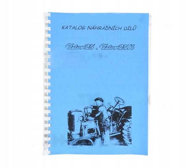 Katalóg náhradných dielov ZETOR 25-25K 25110012 český výrobok