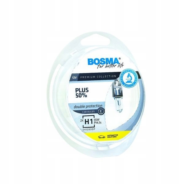 Sada žiaroviek H1 Plus 50%, 12 V, 55 W, 14,5S 1406