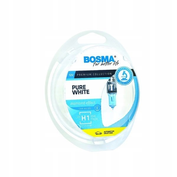 Sada žiaroviek H1 Pure White, 12 V, 55 W, 14,5S 14