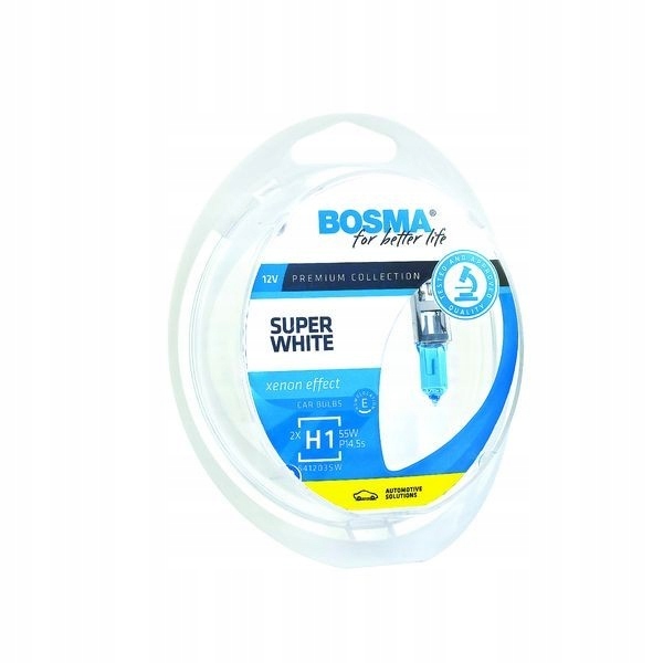 Sada žiaroviek H1 Super White, 12 V, 55 W, 14,5 S 1