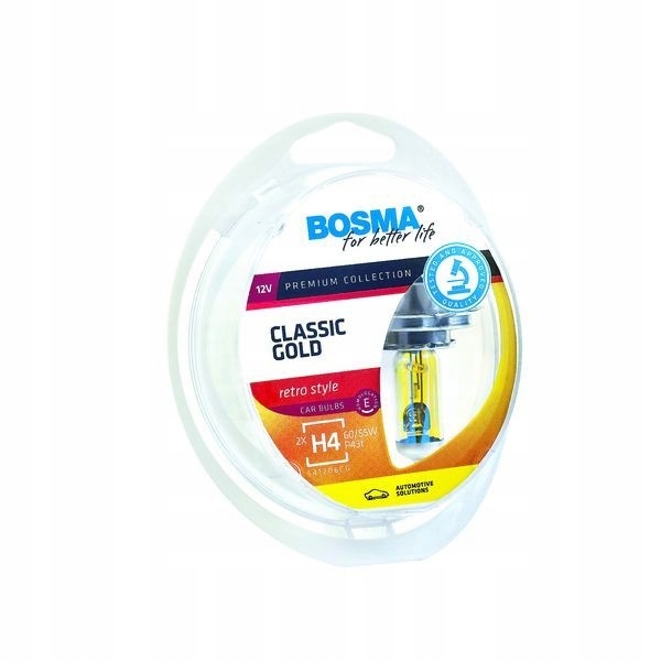 Sada žiaroviek H4 Classic Gold, 12 V, 60 / 55 W, P43