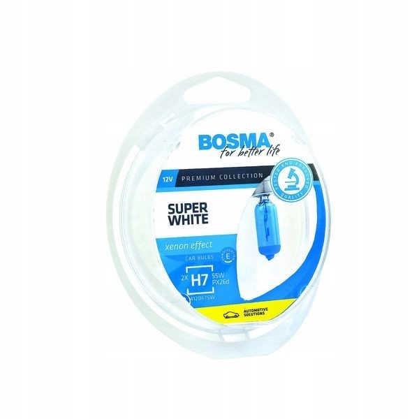 Sada žiaroviek H7 Super White, 12 V, 55 W, PX26D 1