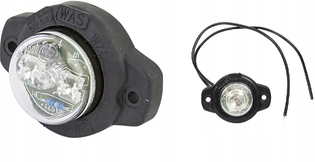 LED BOČNÉ / ČISTIACE SVETLO BIELE 12 / 24V