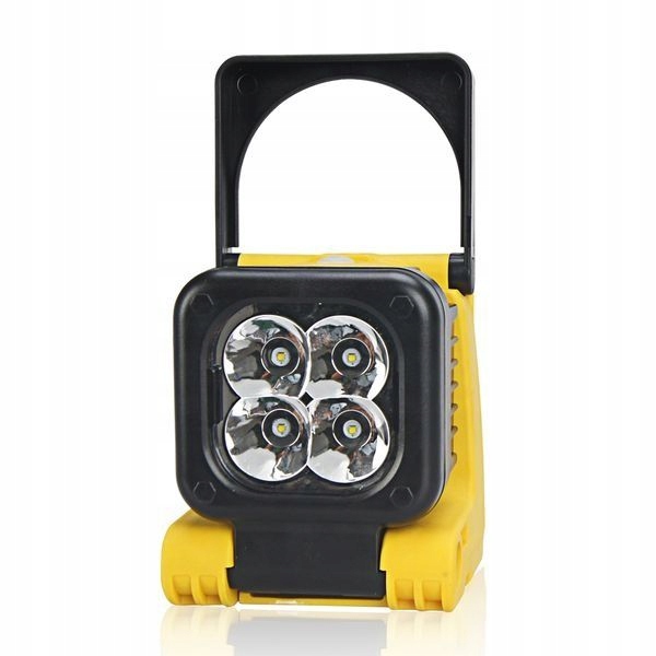 PRACOVNÁ SVIETIDLO 4LED, 12W PRENOSNÝ HALOGÉN 800Lm USB