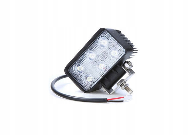 Pracovné svetlo 6LED Flood 18 W 12-24 V halogénové