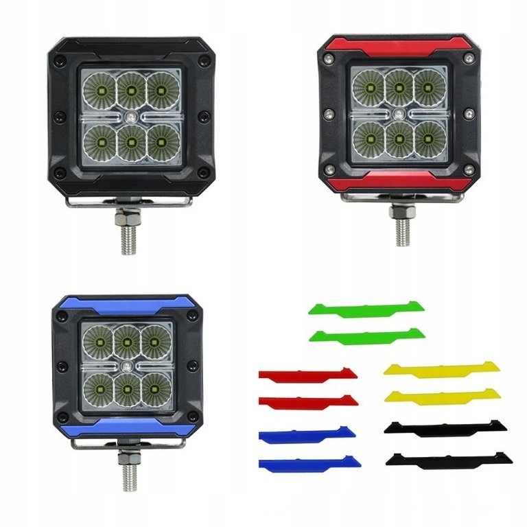 PRACOVNÉ SVETLO 6LED PRO (plášť) 18W 12-24V 1260Lm