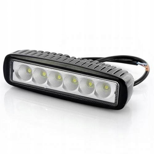 PRACOVNÁ SVIETIDLO HALOGÉNOVÁ 6LED SPOT 18W 12-24V 1350Lm