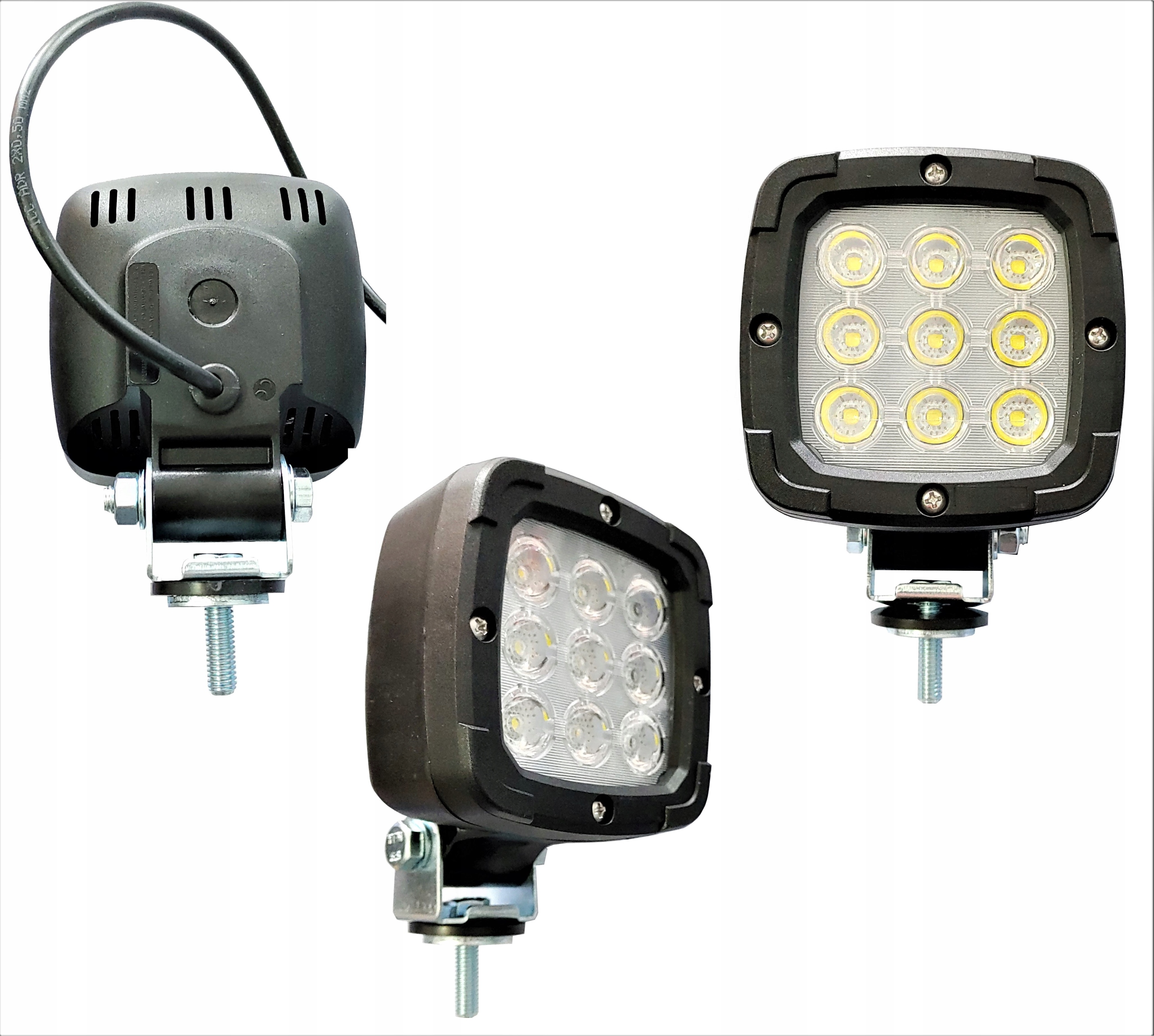 PRACOVNÁ SVIETIDLO HALOGÉNOVÁ 9 LED ŠITIE 12 / 24V 650lm