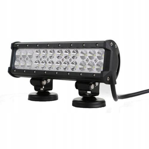 PRACOVNÁ SVIETIDLO HALOGÉNOVÁ KOMBINOVANÁ 24LED 72W 7200Lm 9-32V