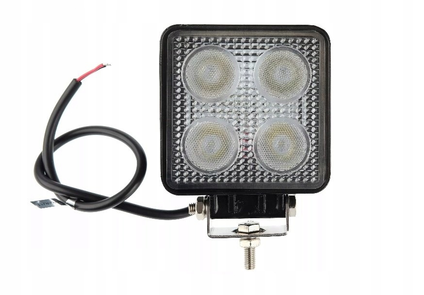Pracovné svetlo štvorcového tvaru Halogénové 4LED 9-32 V 2800Lm