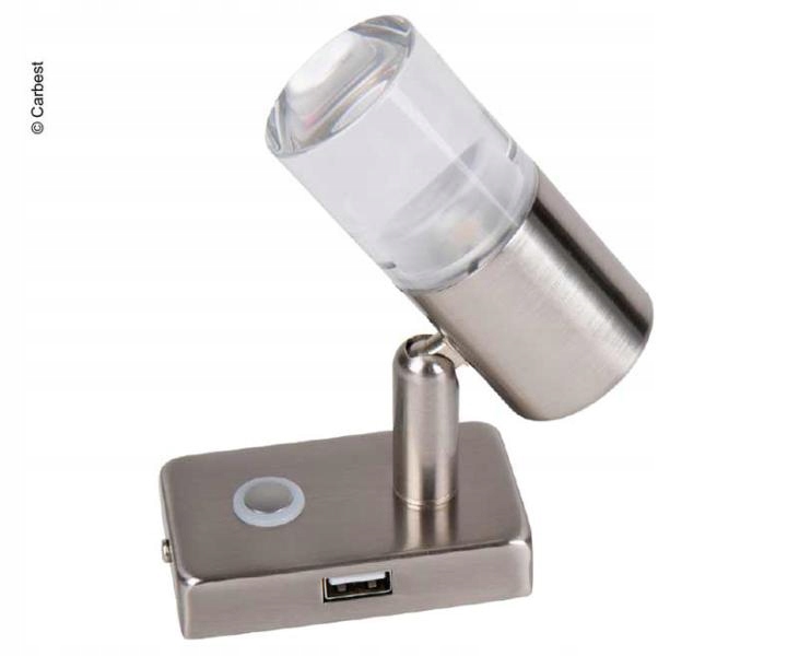 LED STRIEBRO LED SVETLO USB