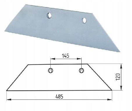 Pluh OVERUM 85039 16" s pravým radom