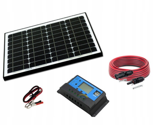 Solárna nabíjačka Solar 20 USB LCD REGULÁTOR 12V