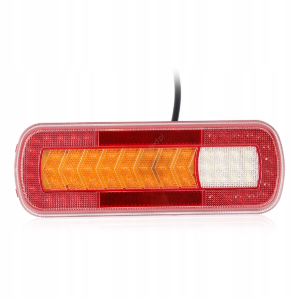 Zadné svetlo Universal LED 5-Functions 64 LED 12-24V
