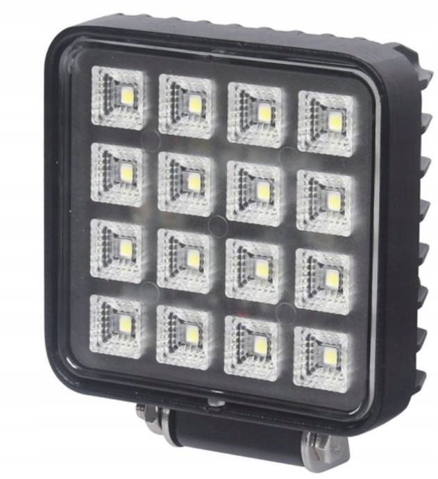 Pracovná lampa 16LED FLOOD Switch 12-24V 2400lm