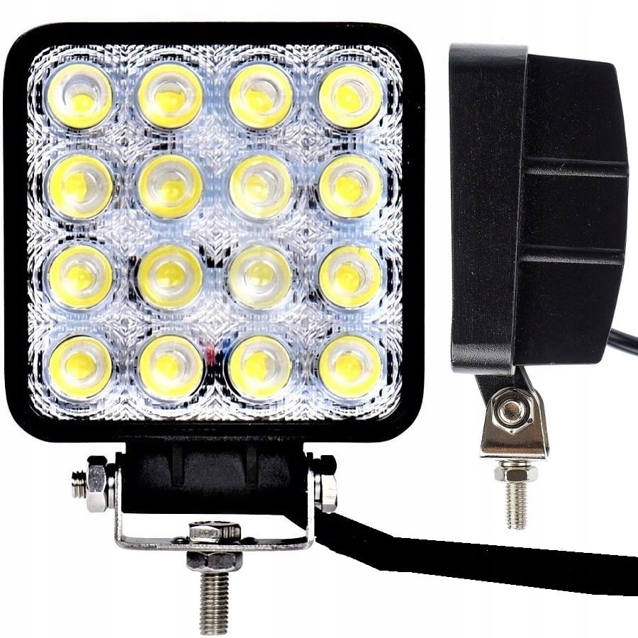 Halogénová LED pracovná lampa 16 LED Traktorový traktor