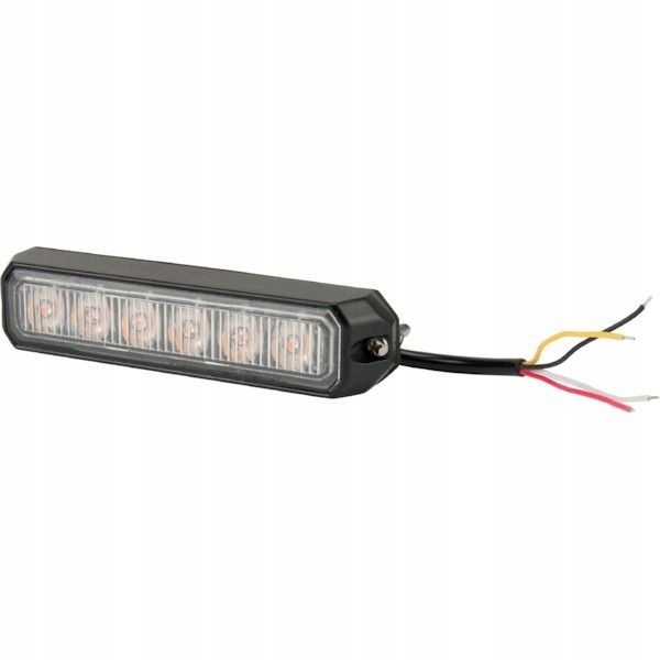 LED výstražné svetlo, 6 LED 18W 12 / 24V