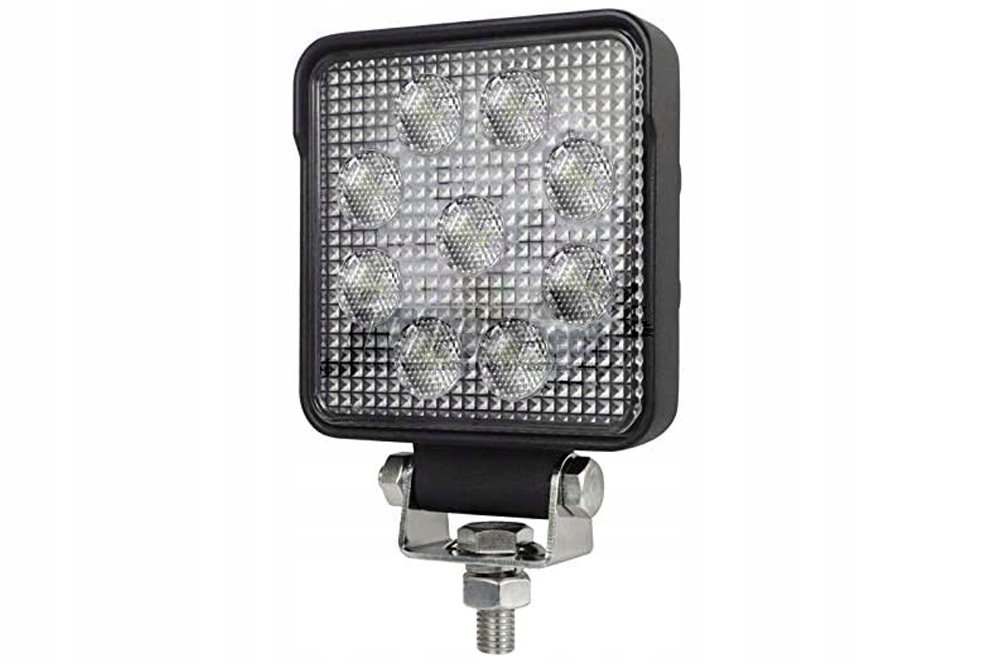 Pracovná lampa 9 Led 15W 12V 24V hliníkové puzdro