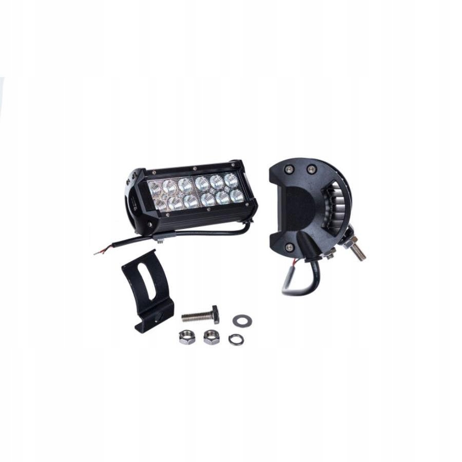 LED pracovná lampa 12 led 36W 12V 24V 3240Lm 6000K