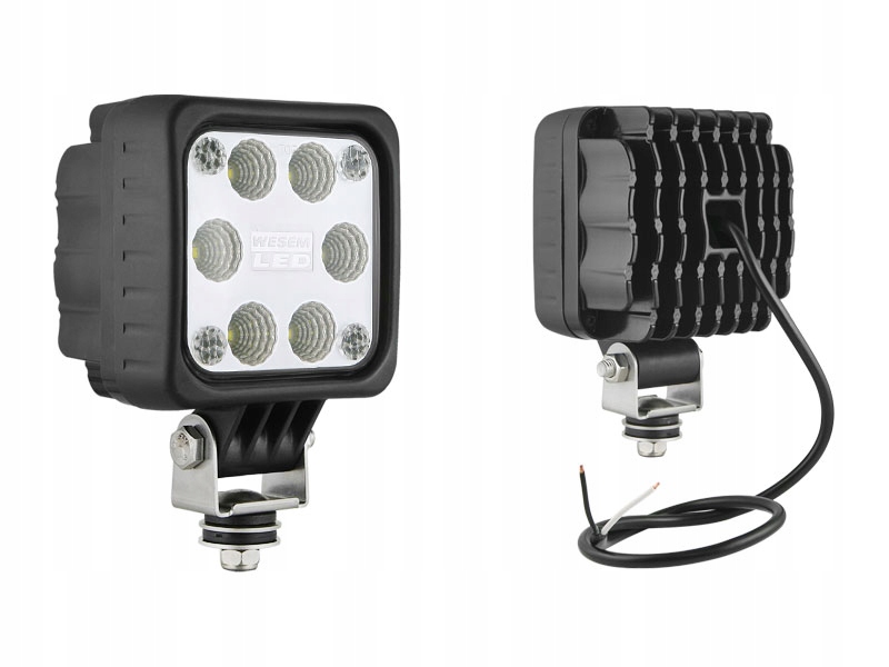 Pracovná lampa WESEM s 12-24V LED diódami s optikou