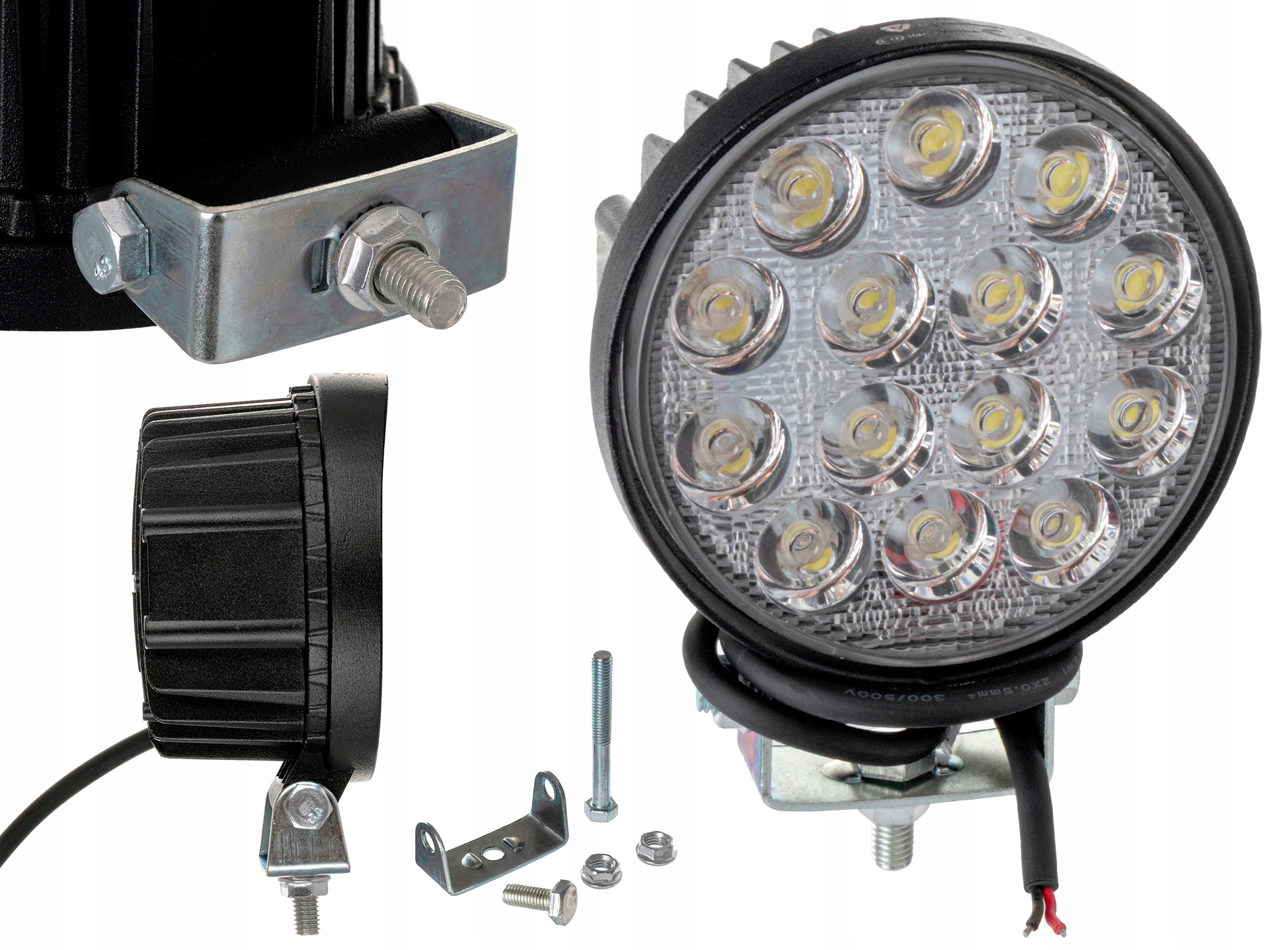 Pracovná lampa fi 115mm IP 67 14 LED 42W 2800 lm
