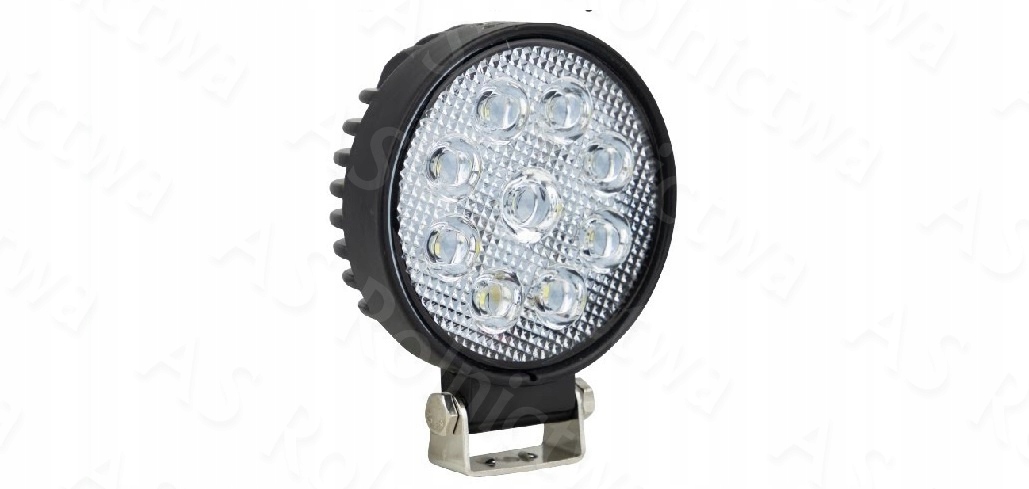Halogénová pracovná lampa 9 LED 12 V 24 V 27 W profesionálny