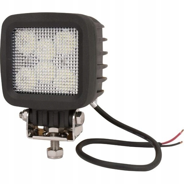 Štvorcová LED pracovná lampa, 42W 3780lm svetlo r
