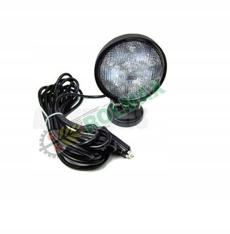 Pracovná lampa okrúhla 8 LED kábel 3,2 metra LRL08MKPL