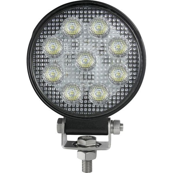 Okrúhla LED pracovná lampa, štartovacie svetlo 15W 1711lm