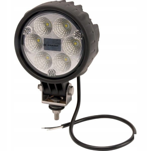 Okrúhla LED pracovná lampa, štartovacie svetlo 24 W 1 500 lm