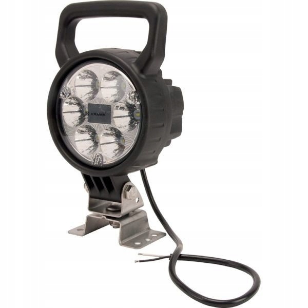 Okrúhla LED pracovná lampa, 25W 2000lm, nákup svetla