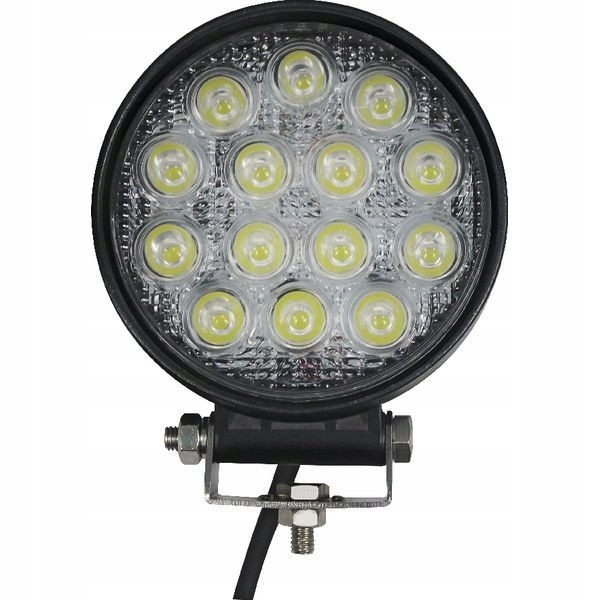Okrúhla LED pracovná lampa, štartovacie svetlo 42W 3360lm