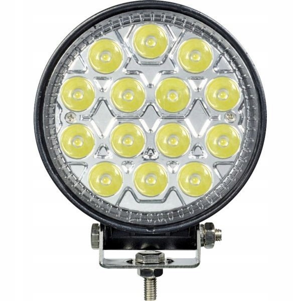 Okrúhla LED pracovná lampa, 42 W, 3360 lm, nákup svetla