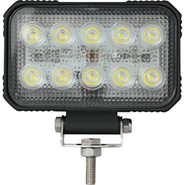 Obdĺžniková LED pracovná lampa, svetlo 15 W, 1900 lm
