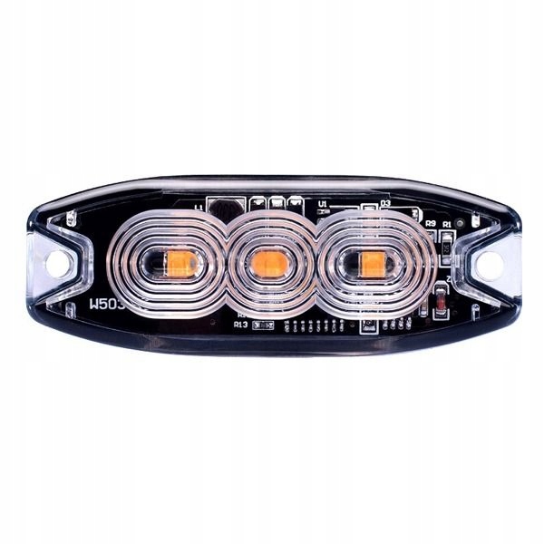 Stroboskopická lampa 3LED SLIM 9 W 12-24 V R65 R10