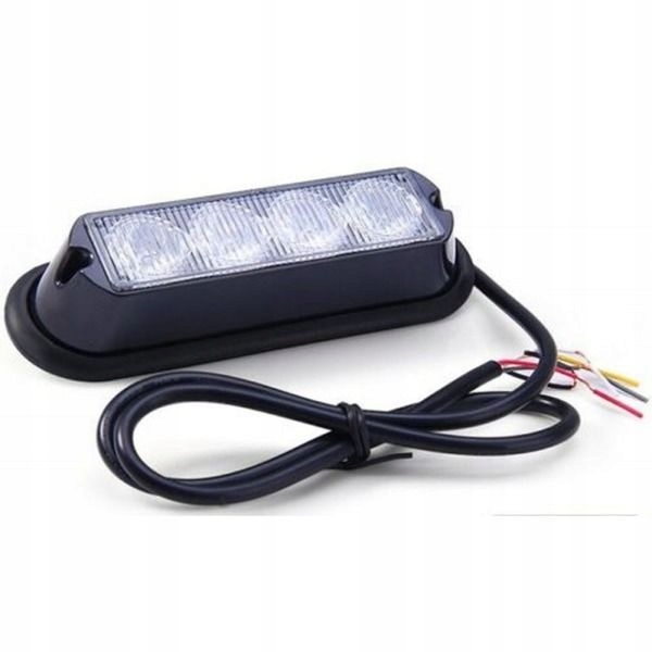 Stroboskopická lampa 4LED 12W rýpadlo-nabíjačka